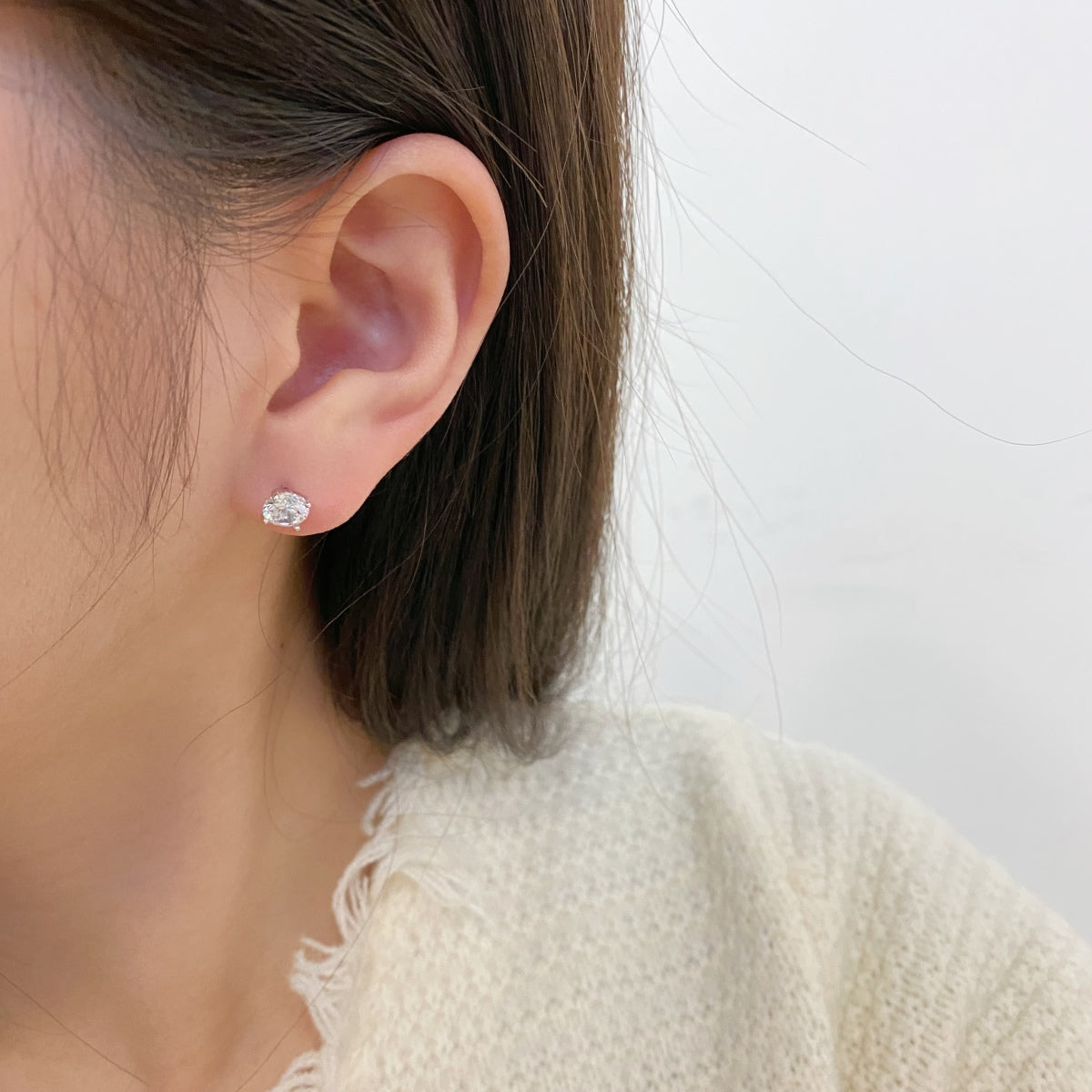 [Lumi Jewelry]Unique Round Shape Earrings
