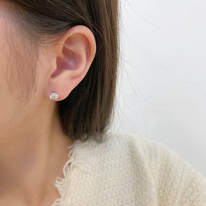 [Lumi Jewelry]Unique Round Shape Earrings