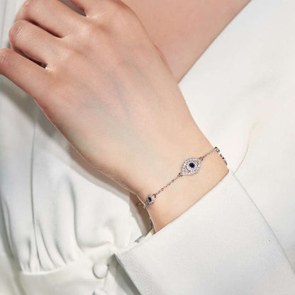 [Lumi Jewelry]Dainty Eye Shape Necklace