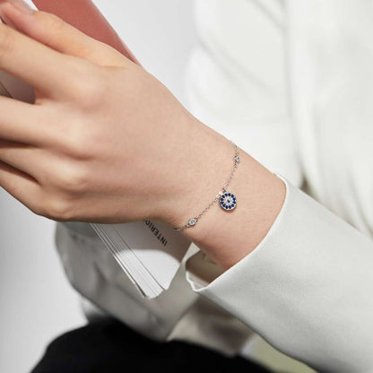 [Lumi Jewelry]Devil's Eye Round Shape Bracelet