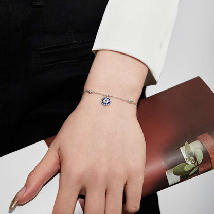 [Lumi Jewelry]Devil's Eye Round Shape Bracelet