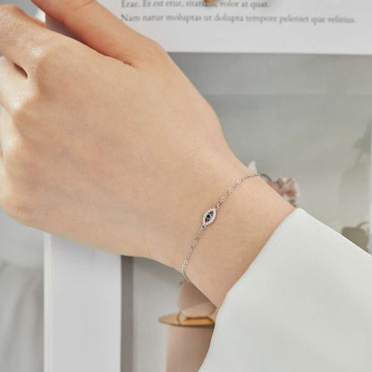 [Lumi Jewelry]Evil Eye Shape Necklace