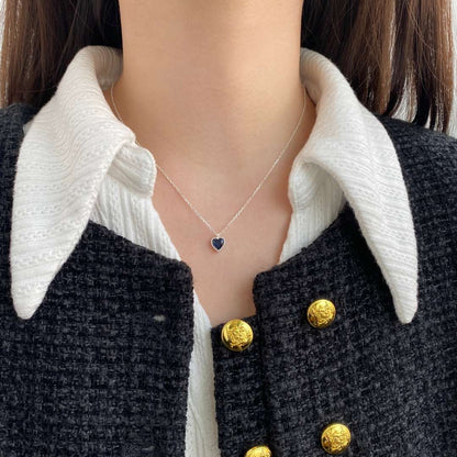 [Lumi Jewelry]Ornate Heart Shape Necklace