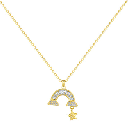 [Lumi Jewelry]Unique Rainbow Star Necklace