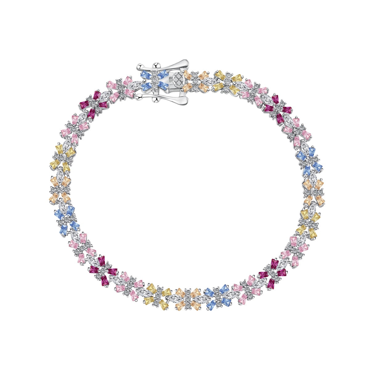 [Lumi Jewelry]Unique Colorful Butterfly Shape Party Bracelet