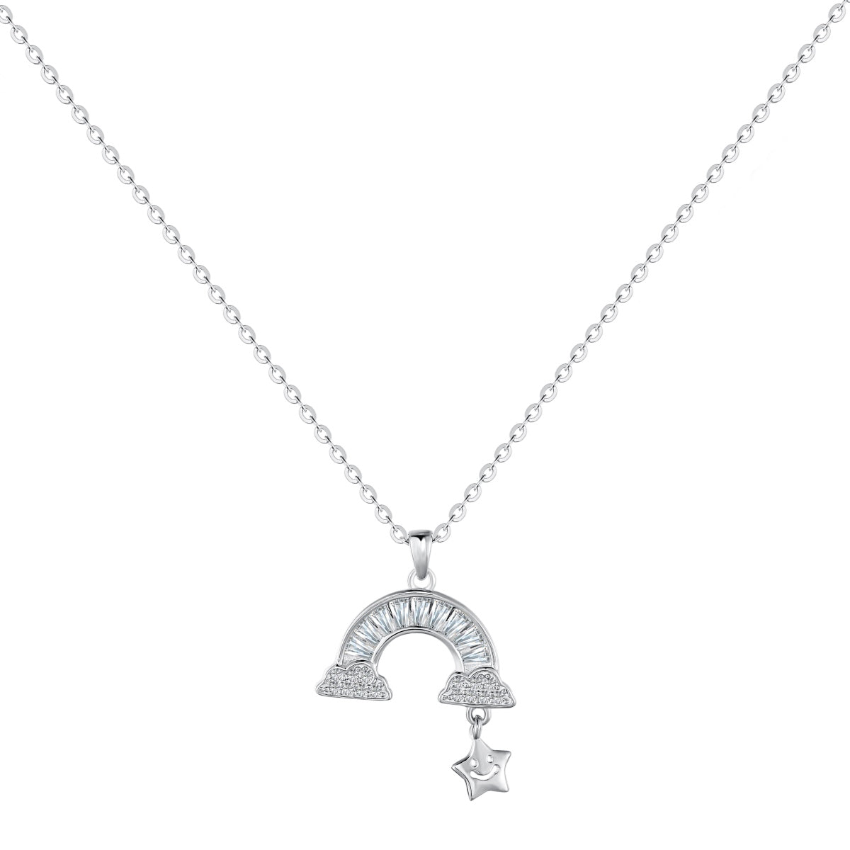 [Lumi Jewelry]Unique Rainbow Star Necklace