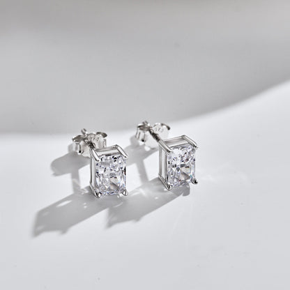 [Lumi Jewelry]Radiant Luxurious Princess Cut Daily Earrings