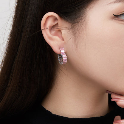 [Lumi Jewelry]Radiant Heart Cutout Earrings