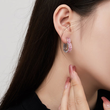 [Lumi Jewelry]Radiant Heart Cutout Earrings