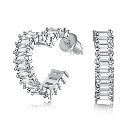 [Lumi Jewelry]Radiant Heart Cutout Earrings