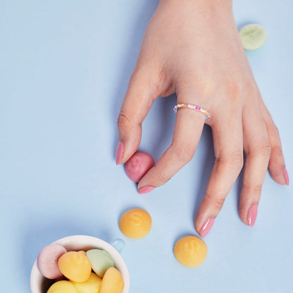 [Lumi Jewelry]Lively In Shades Elegant Radiant Cut Daily Ring