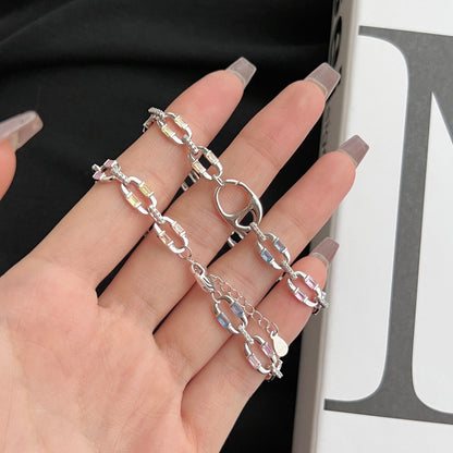[Lumi Jewelry]Dazzling Colorful Daily Bracelet