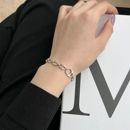 [Lumi Jewelry]Dazzling Colorful Daily Bracelet