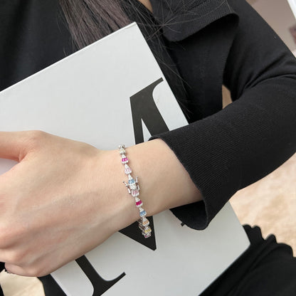 [Lumi Jewelry]Radiant Water Drop Shape Daily Bracelet
