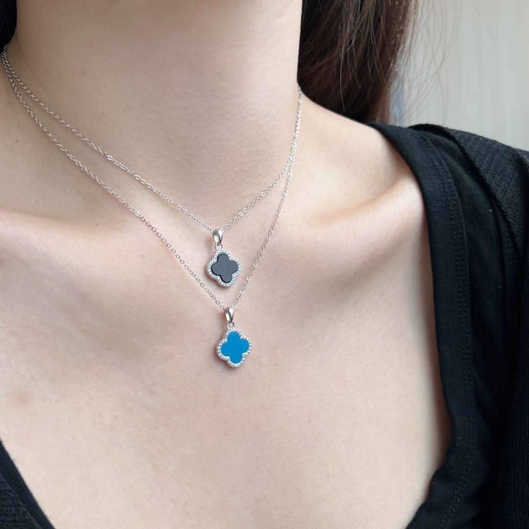 [Lumi Jewelry]Dainty Flower Shape Necklace