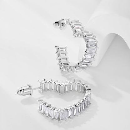 [Lumi Jewelry]Radiant Heart Cutout Earrings