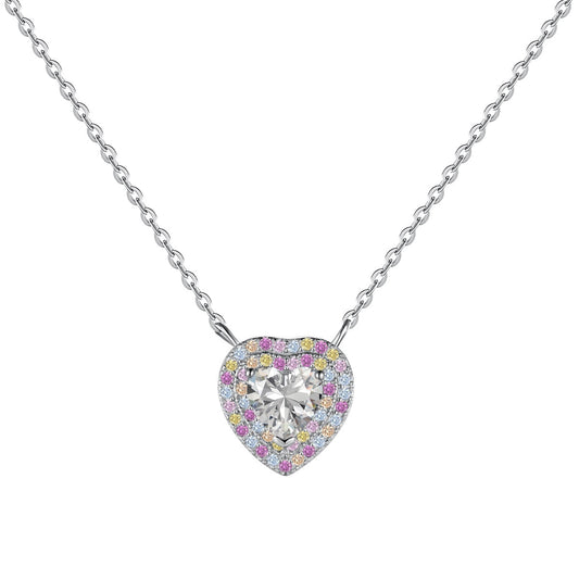 [Lumi Jewelry]Exquisite Heart Shape Necklace