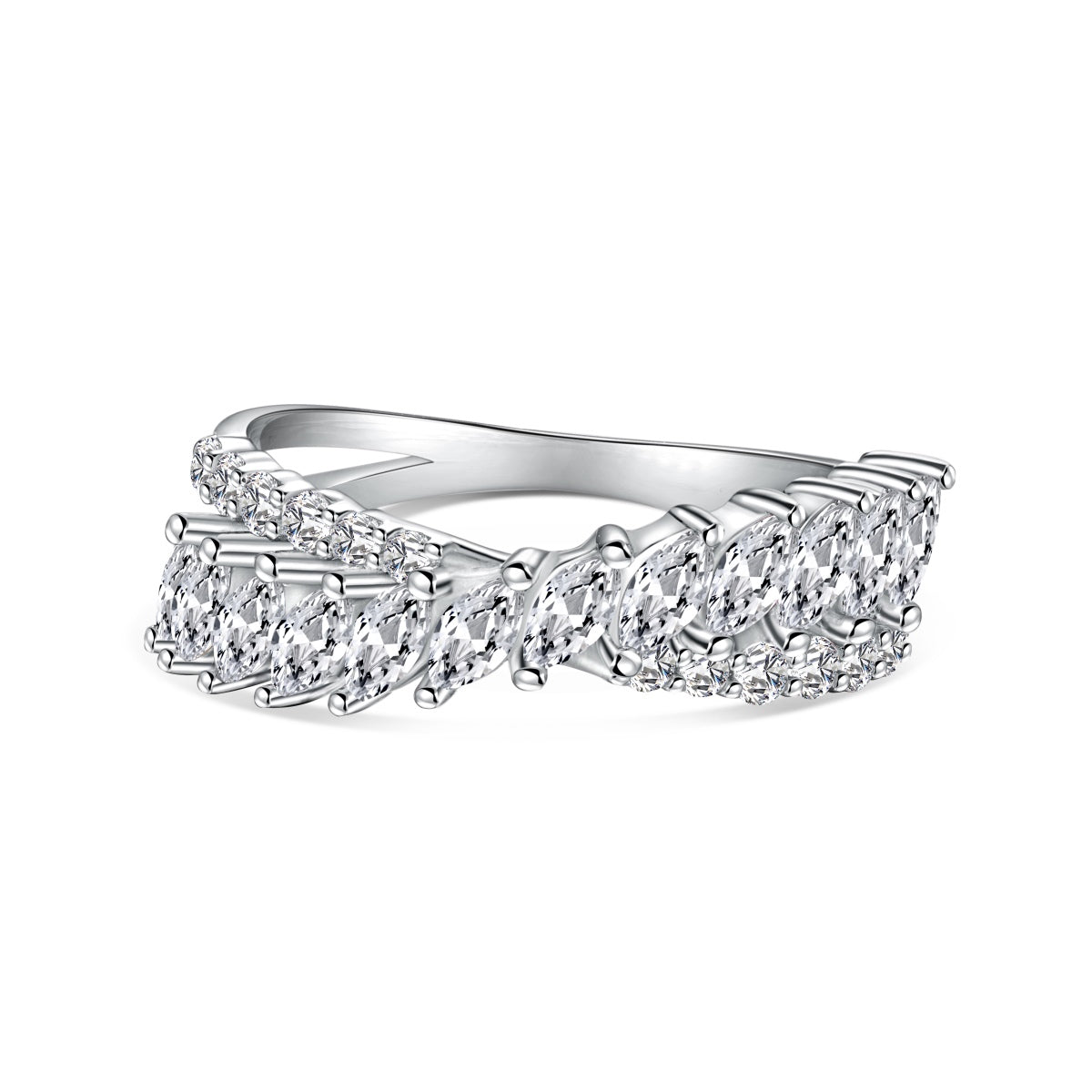 [Lumi Jewelry]Unique Colorful Marquise Cut Daily Ring