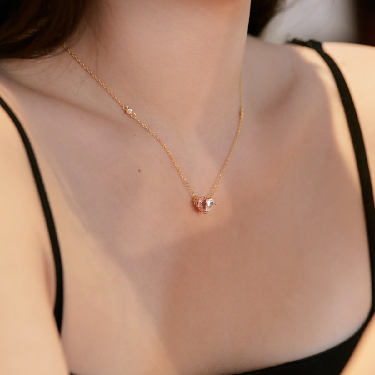 [Lumi Jewelry]Unique Heart Shape Necklace