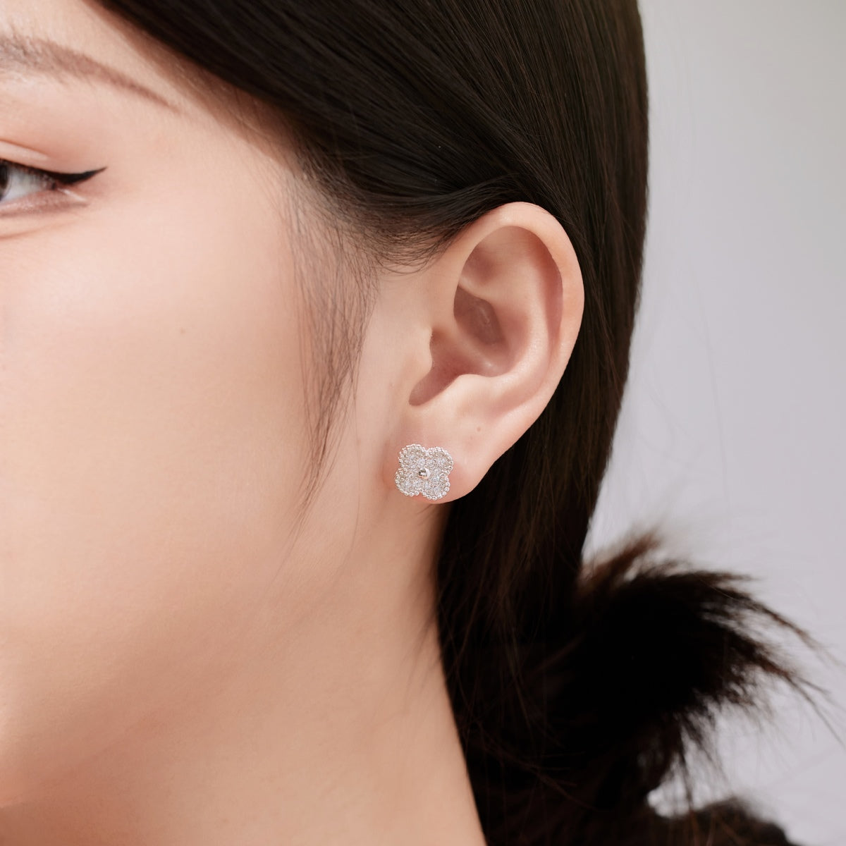 [Lumi Jewelry]Four Leaf Clover Fashion Earrings