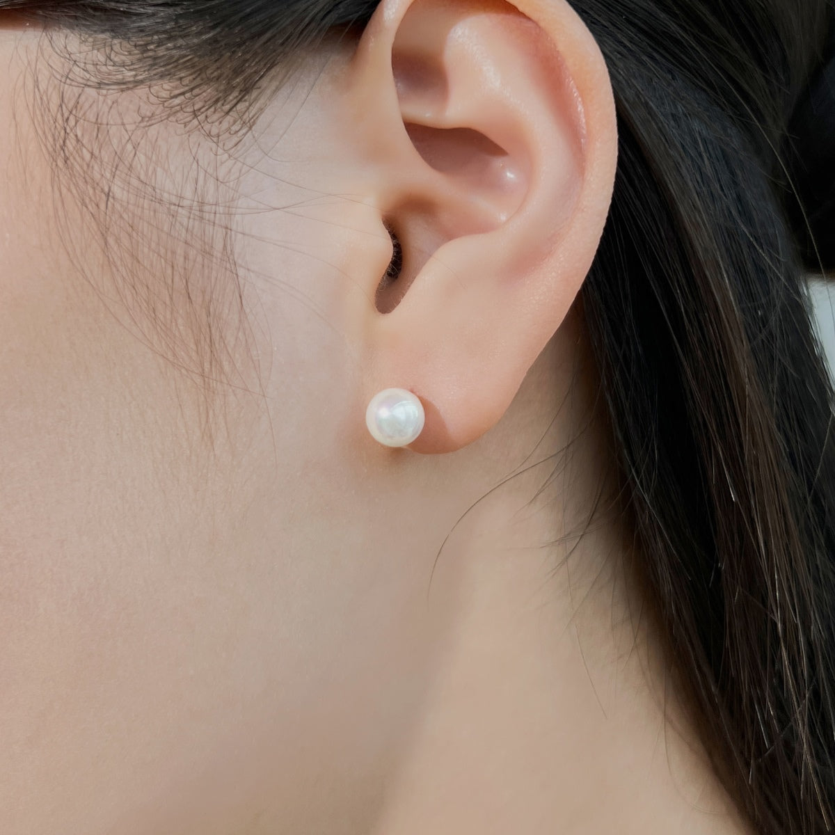 [Lumi Jewelry]Delicate Pearl Earrings