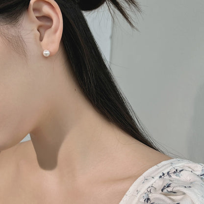 [Lumi Jewelry]Delicate Pearl Earrings