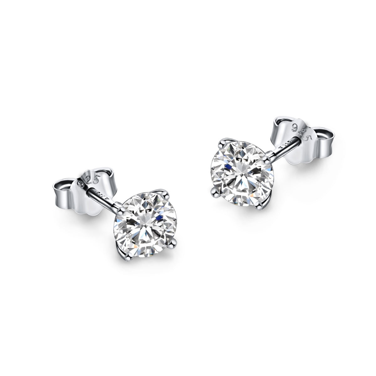 [Lumi Jewelry]Unique Round Shape Earrings