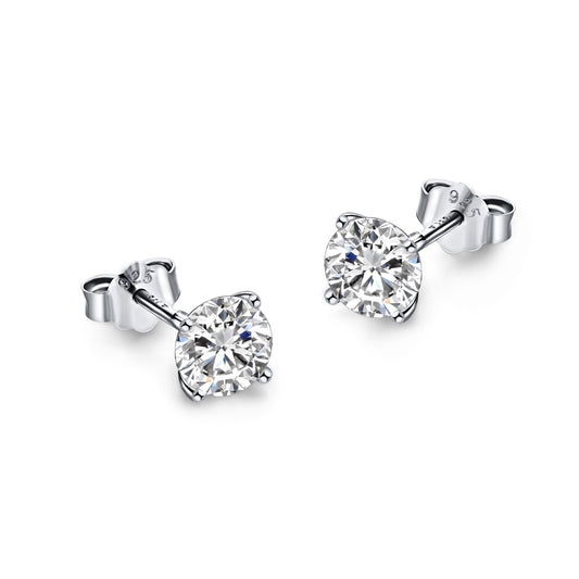 [Lumi Jewelry]Unique Round Shape Earrings