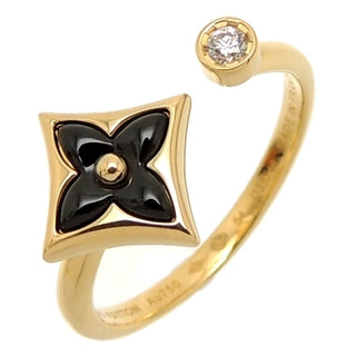 [Lumi Jewelry]STAR 1 DIAMOND OPEN RING