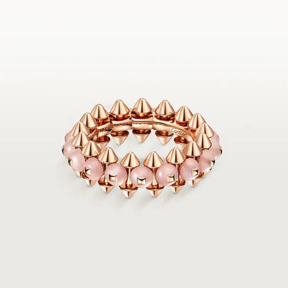 [Lumi Jewelry]CLASH 7.9MM AGATE CHALCEDONY RING