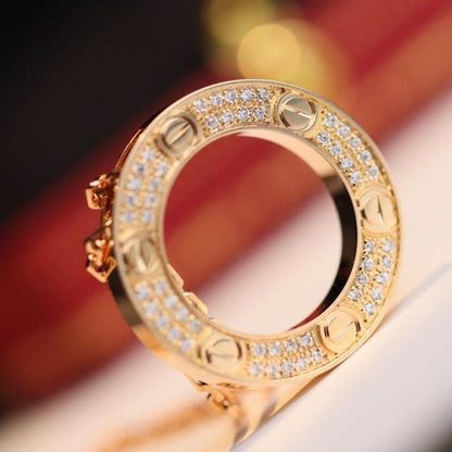 [Lumi Jewelry]LOVE NECKLACE ADJUSTABLE ROSE GOLD