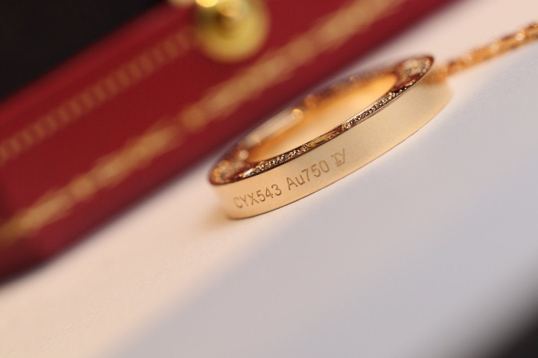 [Lumi Jewelry]LOVE NECKLACE ADJUSTABLE ROSE GOLD