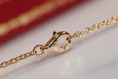 [Lumi Jewelry]LOVE NECKLACE PINK GOLD AND SILVER
