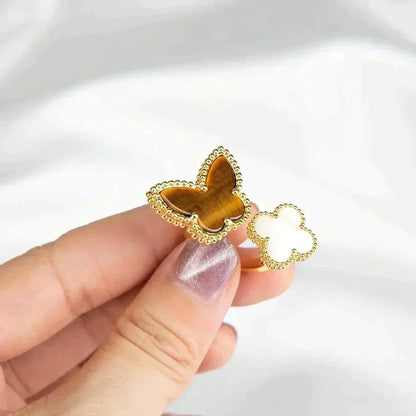 [Lumi Jewelry]LUCKY BETWEEN THE FINGER RING