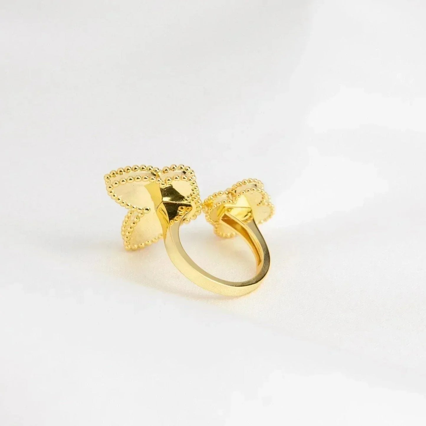 [Lumi Jewelry]LUCKY BETWEEN THE FINGER RING