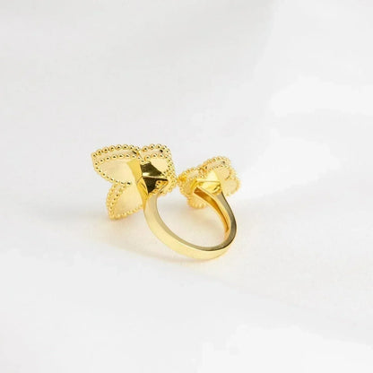 [Lumi Jewelry]LUCKY BETWEEN THE FINGER RING
