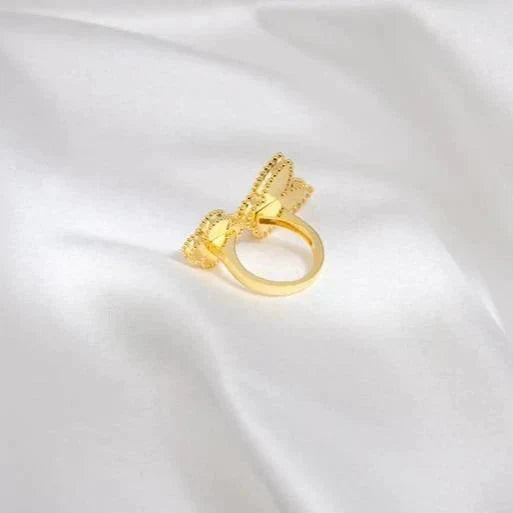 [Lumi Jewelry]LUCKY BETWEEN THE FINGER RING