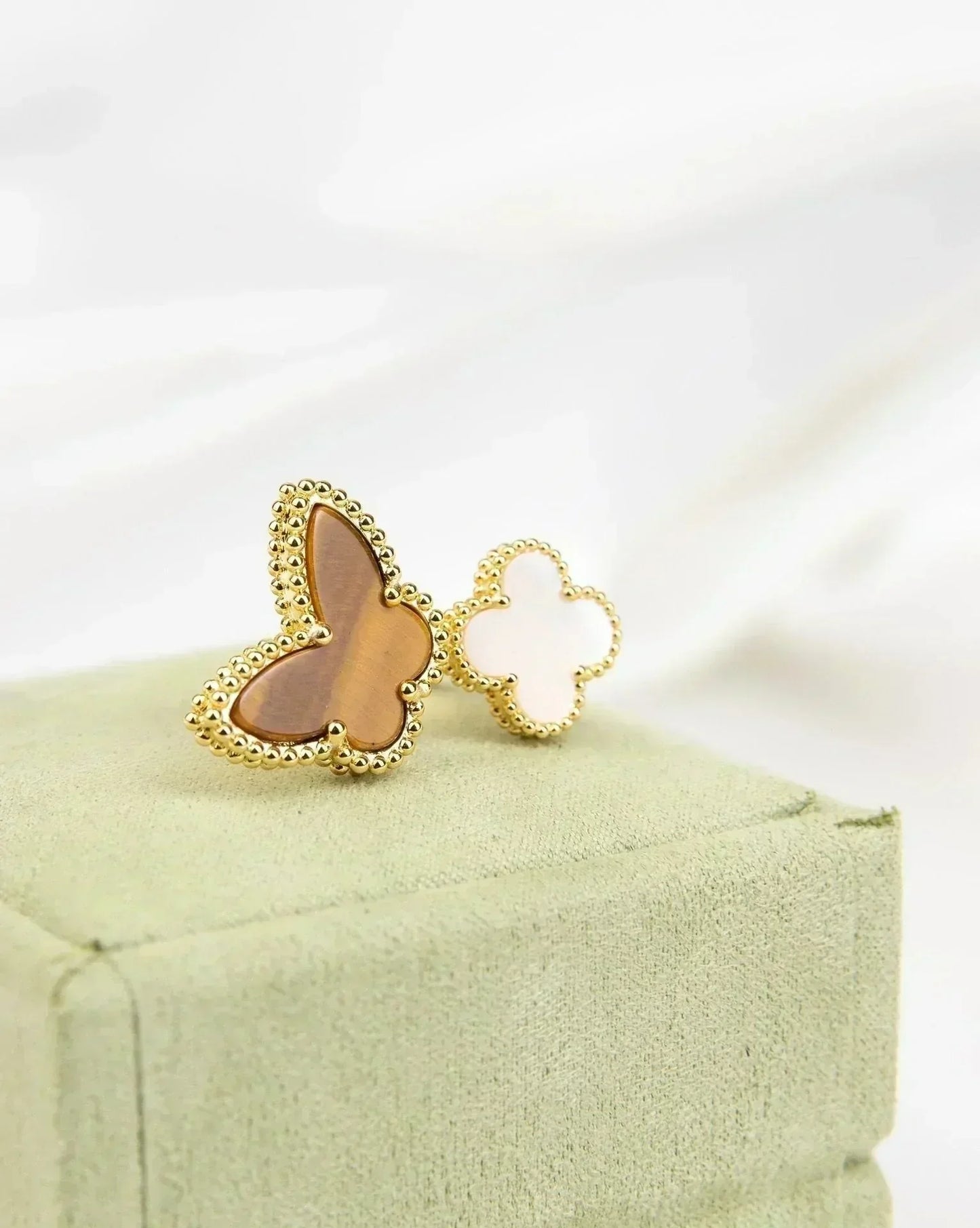 [Lumi Jewelry]LUCKY BETWEEN THE FINGER RING