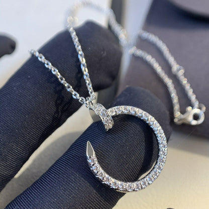 [Lumi Jewelry]JUSTE NECKLACE SILVER DIAMONDS