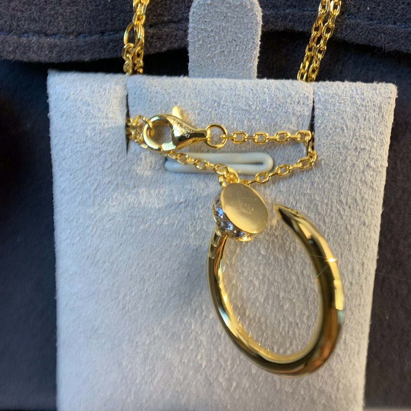 [Lumi Jewelry]JUSTE NECKLACE GOLD DIAMONDS