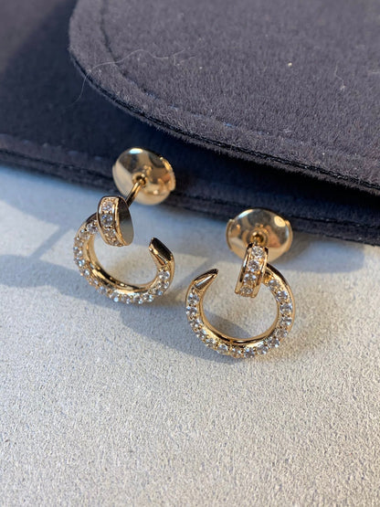 [Lumi Jewelry]JUSTE EARRINGS GOLD DIAMONDS