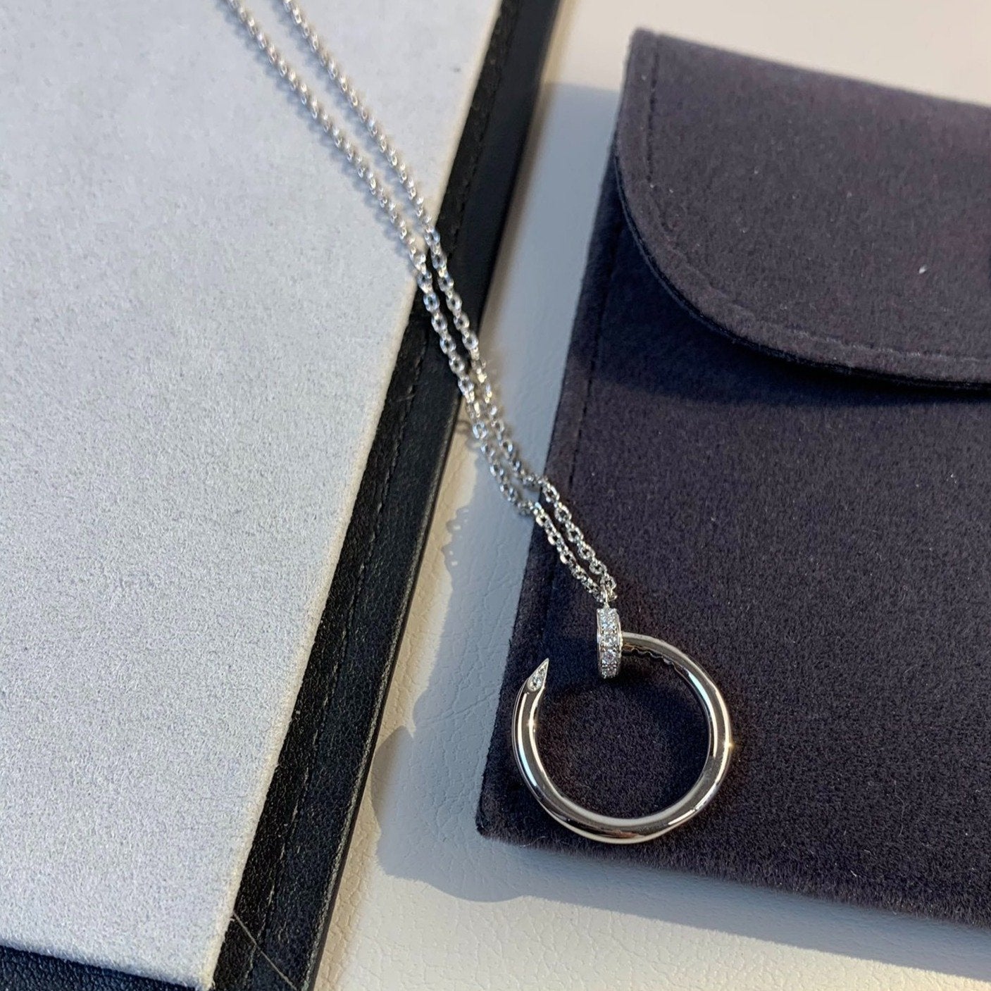 [Lumi Jewelry]JUSTE NECKLACE SILVER