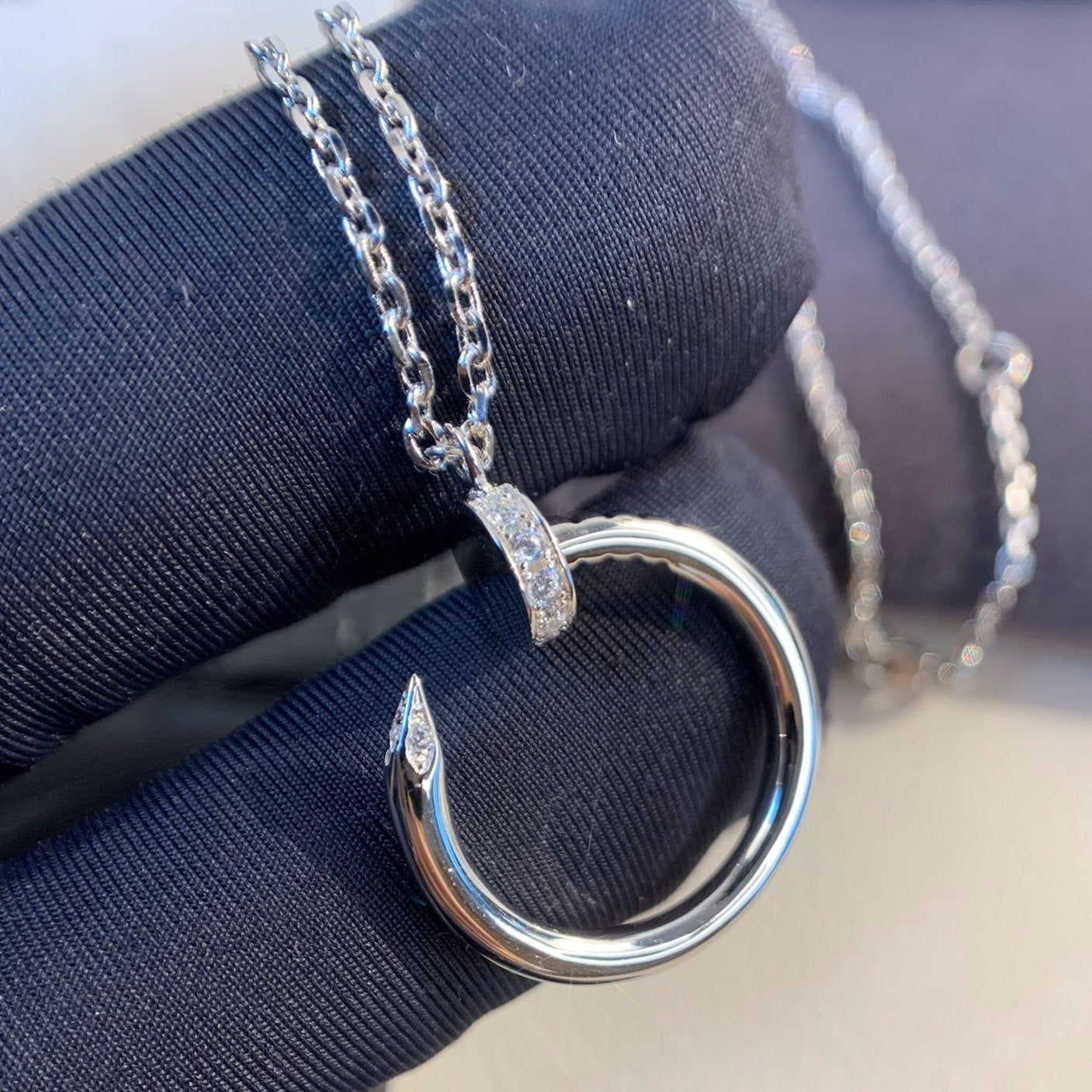 [Lumi Jewelry]JUSTE NECKLACE SILVER