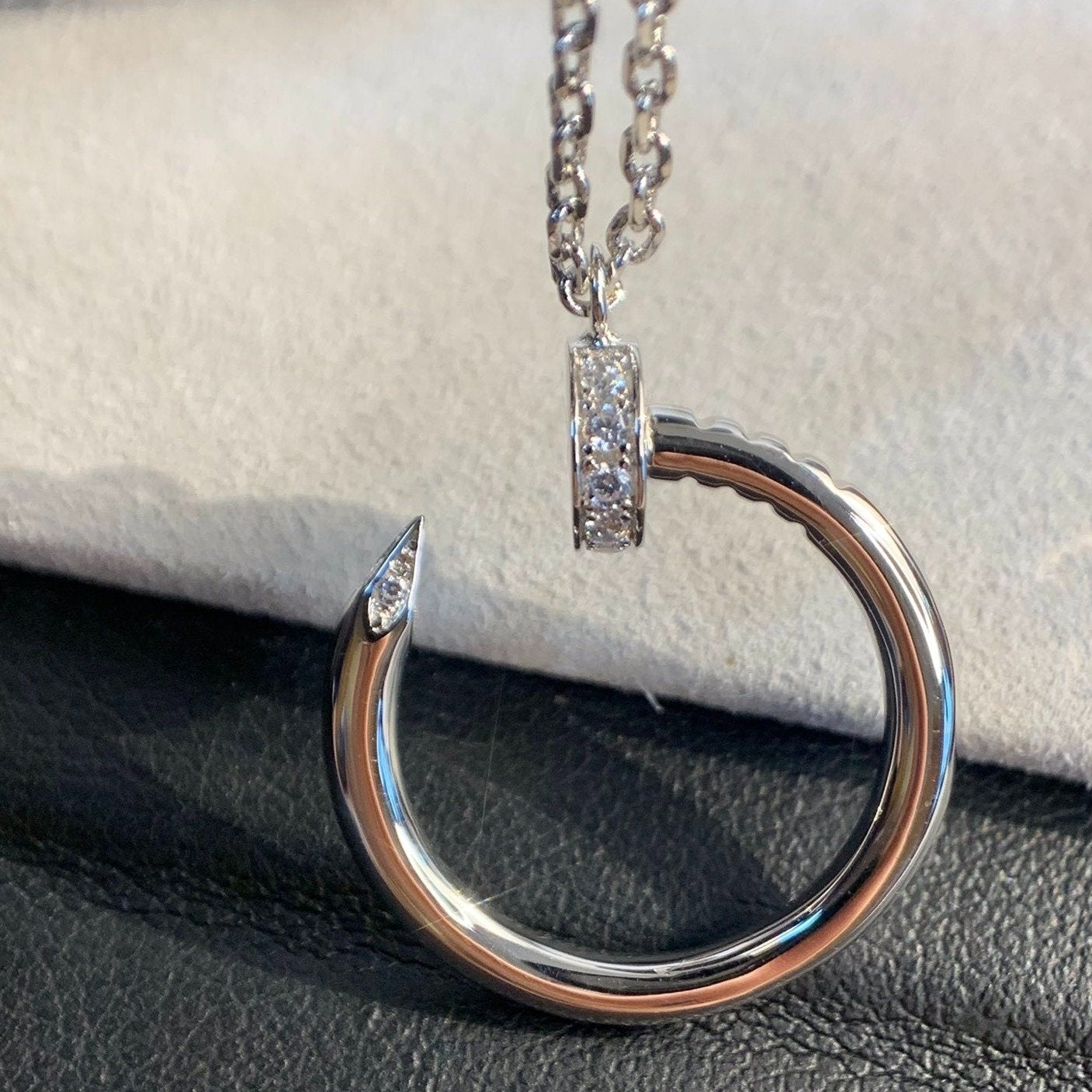 [Lumi Jewelry]JUSTE NECKLACE SILVER