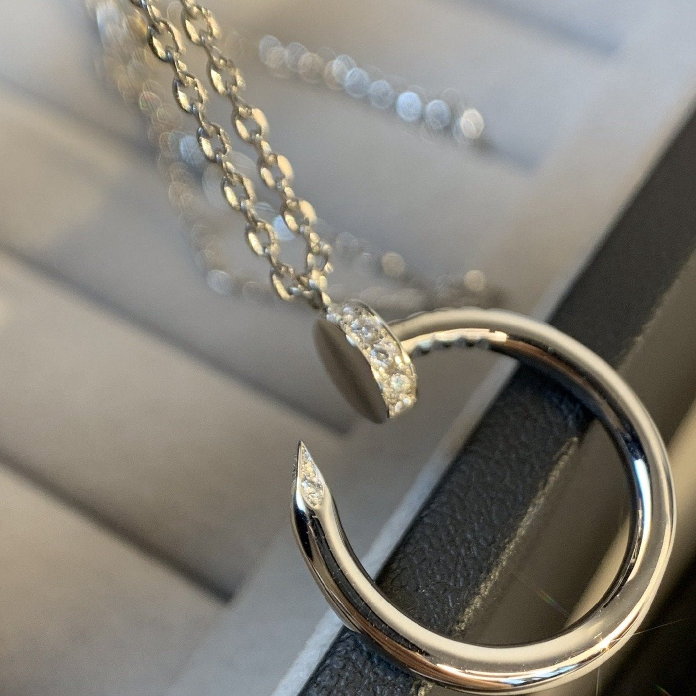 [Lumi Jewelry]JUSTE NECKLACE SILVER