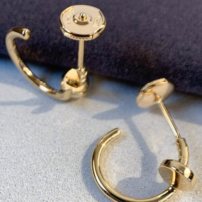 [Lumi Jewelry]JUSTE EARRINGS PINK GOLD