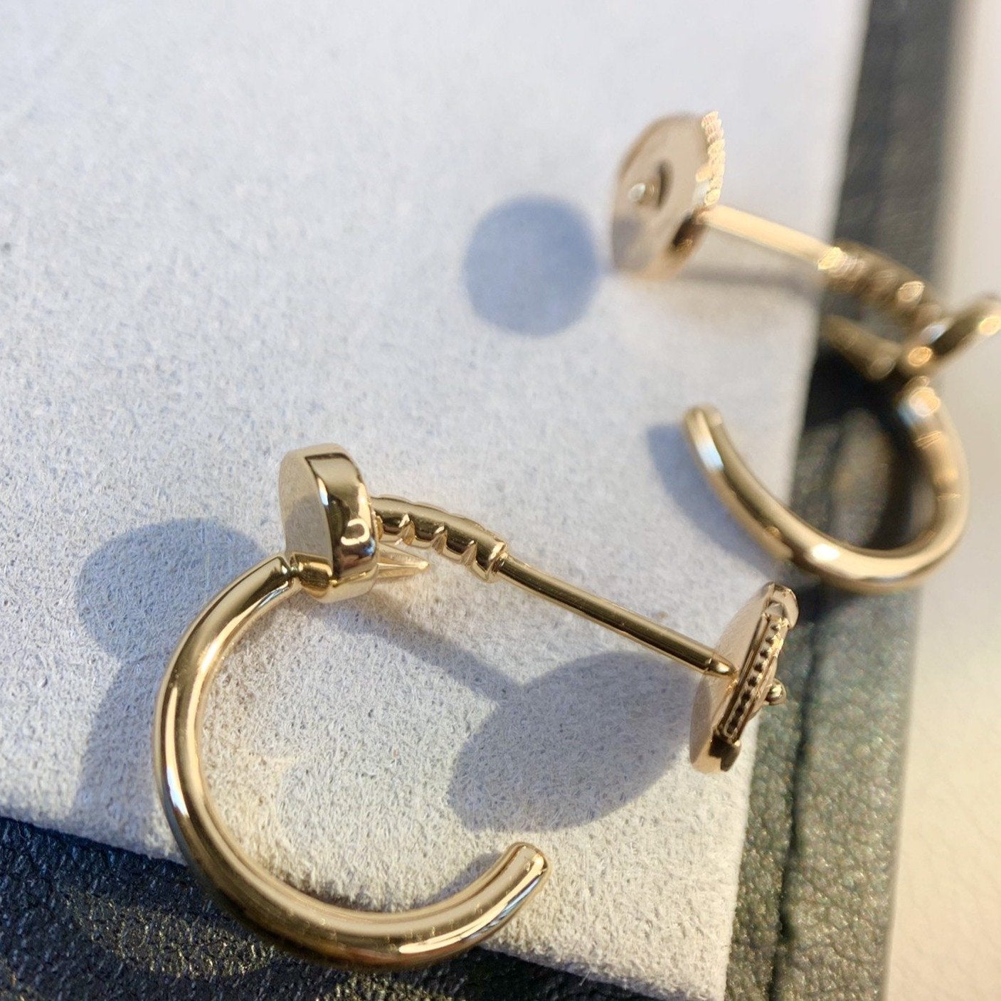[Lumi Jewelry]JUSTE EARRINGS PINK GOLD