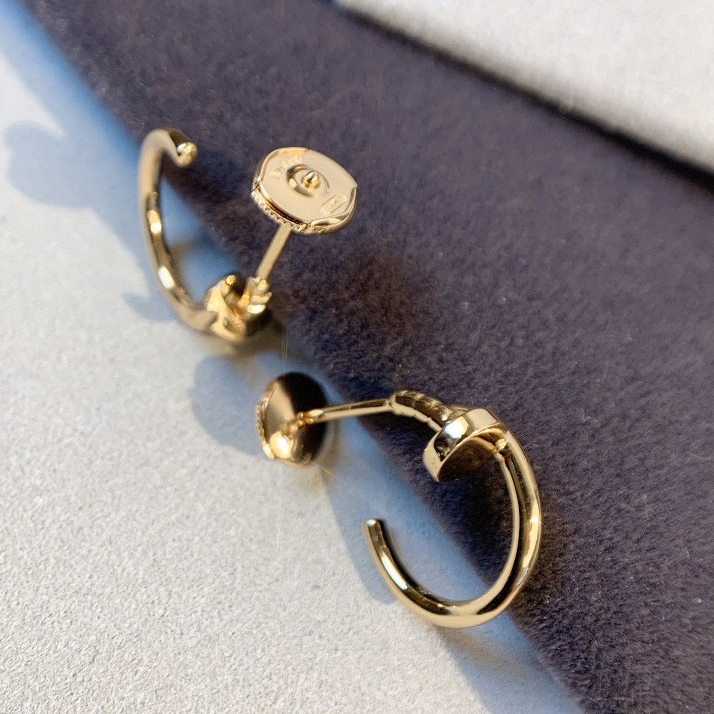 [Lumi Jewelry]JUSTE EARRINGS PINK GOLD