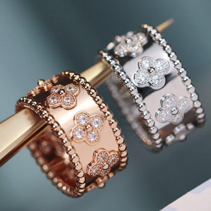 [Lumi Jewelry]CLOVER KALEIDOSCOPE RING 10MM