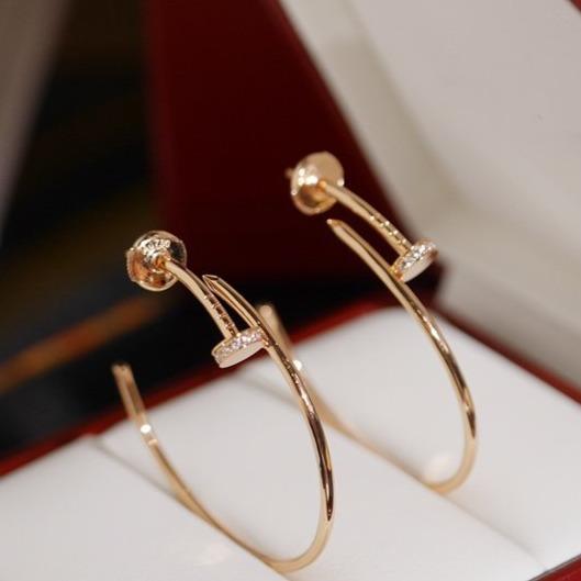 [Lumi Jewelry]JUSTE EARRINGS DIAMONDS 1.8MM
